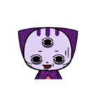 Three eyes cat of the Greppi（個別スタンプ：8）