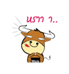 Bull Little MoJa（個別スタンプ：5）