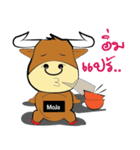 Bull Little MoJa（個別スタンプ：20）