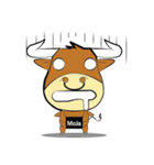 Bull Little MoJa（個別スタンプ：26）