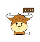 Bull Little MoJa（個別スタンプ：27）