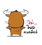 Bull Little MoJa（個別スタンプ：29）