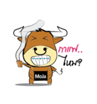 Bull Little MoJa（個別スタンプ：30）