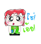 Mr. Soda. Hello！ ^_^（個別スタンプ：7）