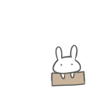ハコ入りウサギ（個別スタンプ：2）