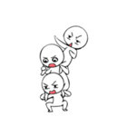 The white man 3（個別スタンプ：1）