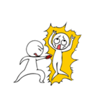 The white man 3（個別スタンプ：2）