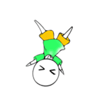 The white man 3（個別スタンプ：11）