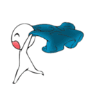 The white man 3（個別スタンプ：12）