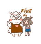 Mrs.Rabbit and Bi bi（個別スタンプ：1）