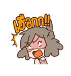 Mrs.Rabbit and Bi bi（個別スタンプ：8）