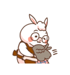 Mrs.Rabbit and Bi bi（個別スタンプ：12）