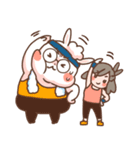 Mrs.Rabbit and Bi bi（個別スタンプ：23）