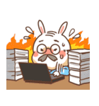 Mrs.Rabbit and Bi bi（個別スタンプ：33）