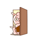 Mrs.Rabbit and Bi bi（個別スタンプ：39）