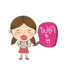 Little Moody Girl（個別スタンプ：6）