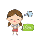 Little Moody Girl（個別スタンプ：13）