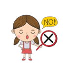 Little Moody Girl（個別スタンプ：19）