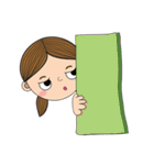 Little Moody Girl（個別スタンプ：28）