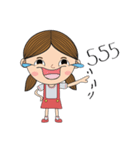 Little Moody Girl（個別スタンプ：30）