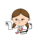 Little Moody Girl（個別スタンプ：34）