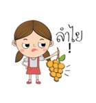 Little Moody Girl（個別スタンプ：36）