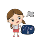 Little Moody Girl（個別スタンプ：37）