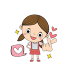 Little Moody Girl（個別スタンプ：40）