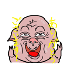 愉快なぽっちゃり動物たち（個別スタンプ：3）