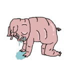 愉快なぽっちゃり動物たち（個別スタンプ：12）