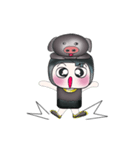 Mr. Hemura. I love pig. ^__^（個別スタンプ：14）