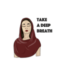 Red Woman（個別スタンプ：24）