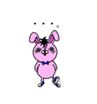 Short-tempered rabbit（個別スタンプ：3）