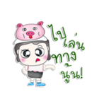 Mr. Naba. love pig.^^（個別スタンプ：10）