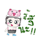 Mr. Naba. love pig.^^（個別スタンプ：22）