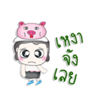 Mr. Naba. love pig.^^（個別スタンプ：25）