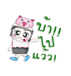 Mr. Naba. love pig.^^（個別スタンプ：28）