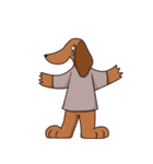 ブラウニー犬（個別スタンプ：7）