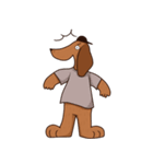 ブラウニー犬（個別スタンプ：9）