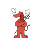 ブラウニー犬（個別スタンプ：13）