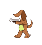 ブラウニー犬（個別スタンプ：15）