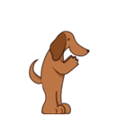 ブラウニー犬（個別スタンプ：16）