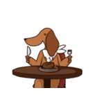 ブラウニー犬（個別スタンプ：35）