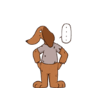 ブラウニー犬（個別スタンプ：37）