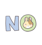 ぼやっとうさぎ（個別スタンプ：2）