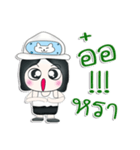 Hello！ My name is Mazaru.^^（個別スタンプ：16）