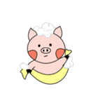 honey tangerine pig（個別スタンプ：8）