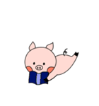 honey tangerine pig（個別スタンプ：9）