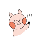 honey tangerine pig（個別スタンプ：19）