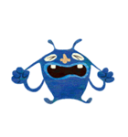 Blue little monster（個別スタンプ：20）